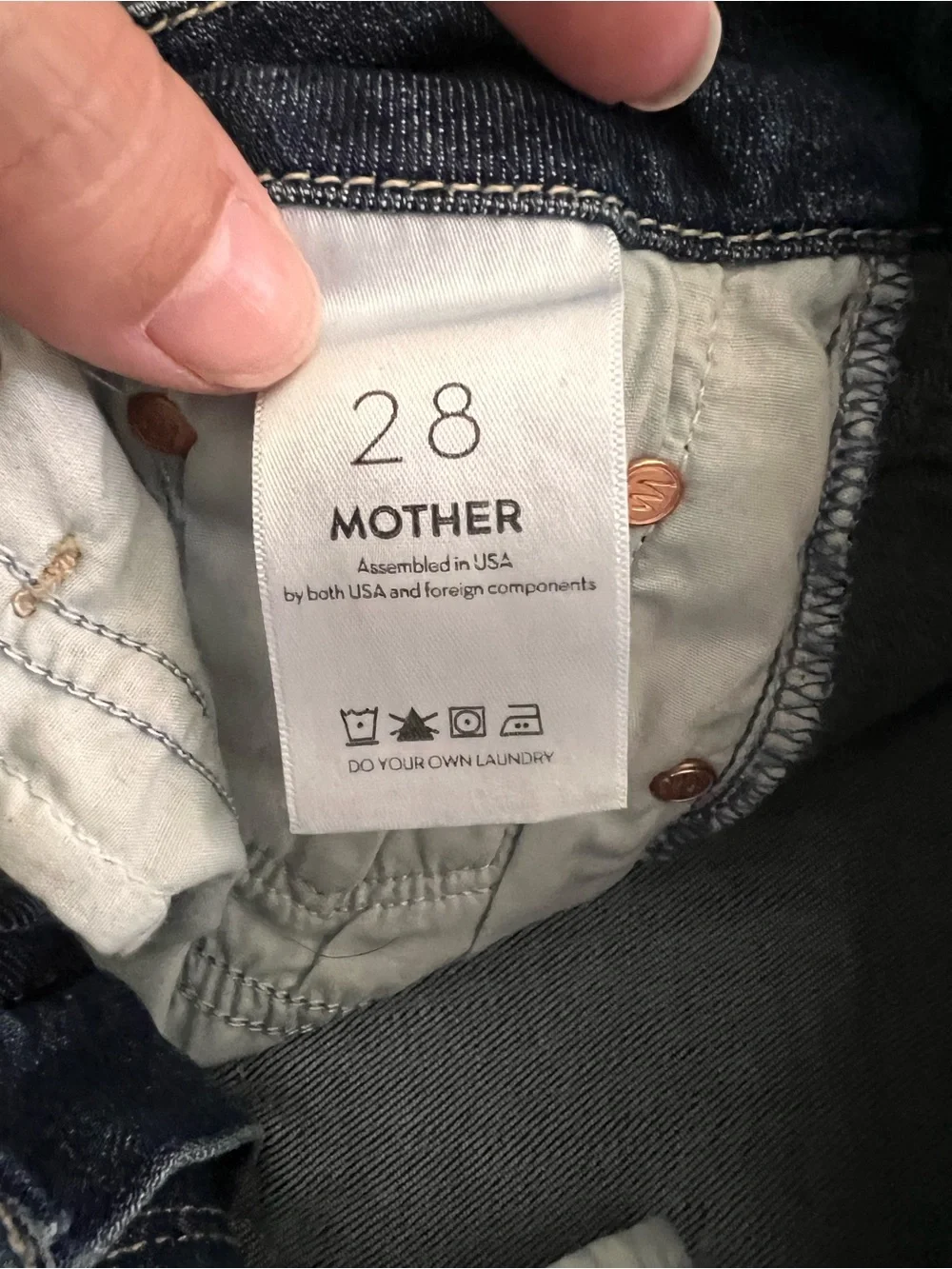 MOTHER skinny jeans